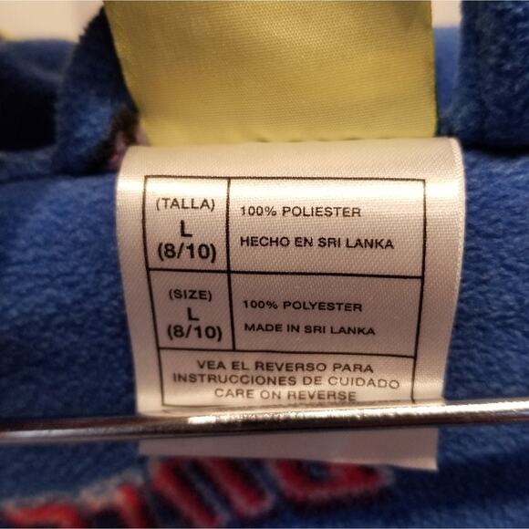 Disney Buzz Boy's Blue Robe Size L ( 8-10) - Picture 6 of 10